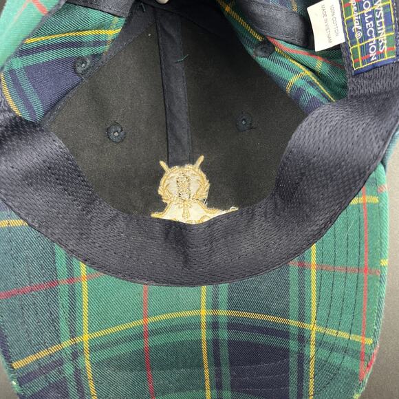 The Old Course St. Andrews Links Hat Cap Golf Tartan Collection Plaid OSFA - Picture 10 of 12